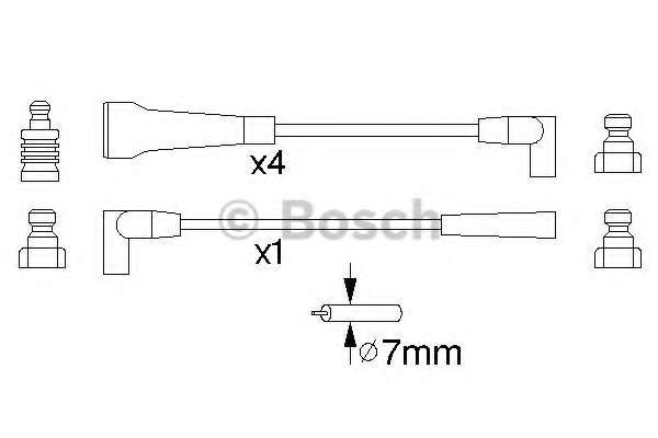 Комплект проводов зажигания
