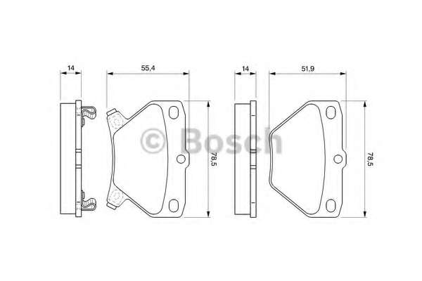 Колодки гальмівні (задні) Toyota Corolla 01-08/Camry 82-86/Yaris/Celica 99-05 (Akebono)