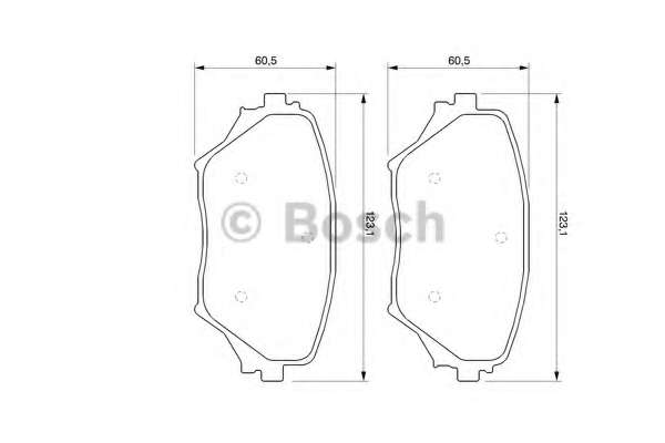 Колодки гальмівні (передні) Toyota Rav 4 II 00-05