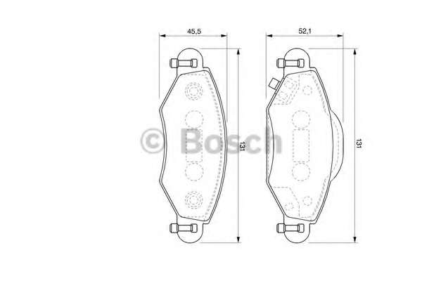 Колодки гальмівні (передні) Toyota Yaris 01-05