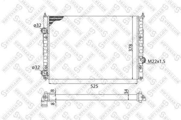 Радиатор, охлаждение двигателя