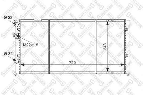 Радиатор, охлаждение двигателя