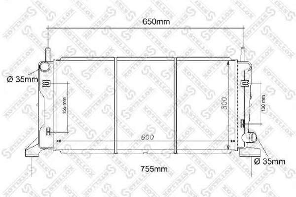 Радиатор, охлаждение двигателя