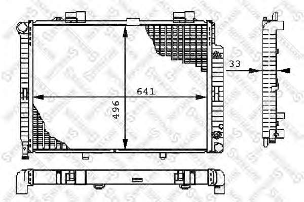 Радиатор, охлаждение двигателя