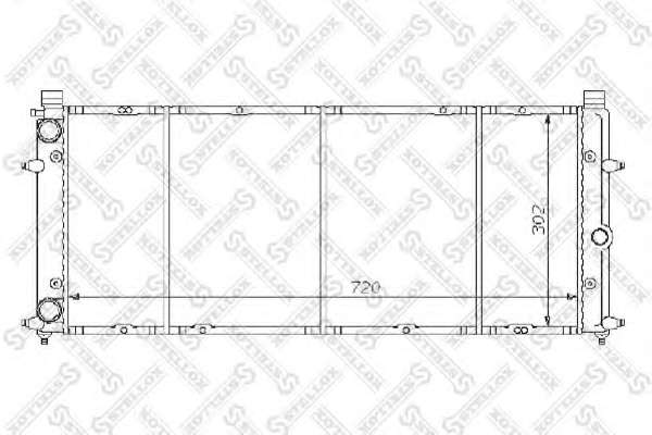 Радиатор, охлаждение двигателя