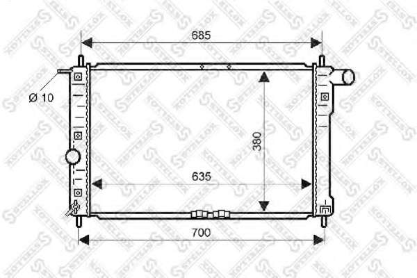 Радиатор, охлаждение двигателя