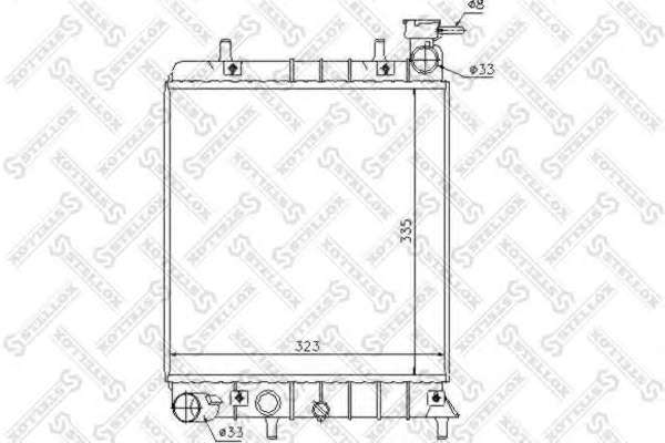 Радиатор, охлаждение двигателя