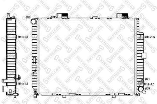 Радиатор, охлаждение двигателя