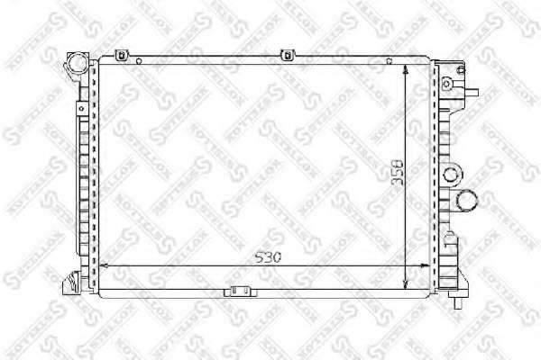 Радиатор, охлаждение двигателя