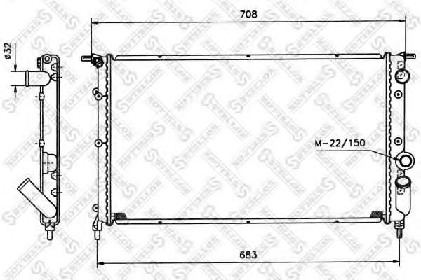 Радиатор, охлаждение двигателя