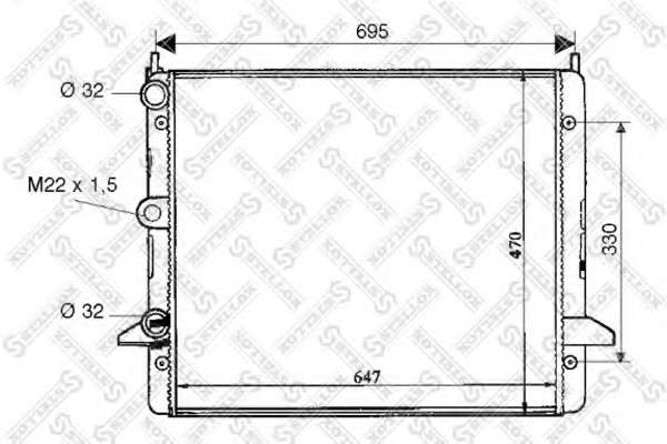 Радиатор, охлаждение двигателя