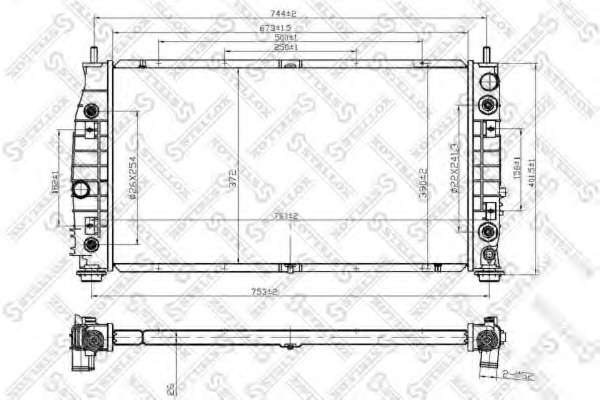 Радиатор, охлаждение двигателя