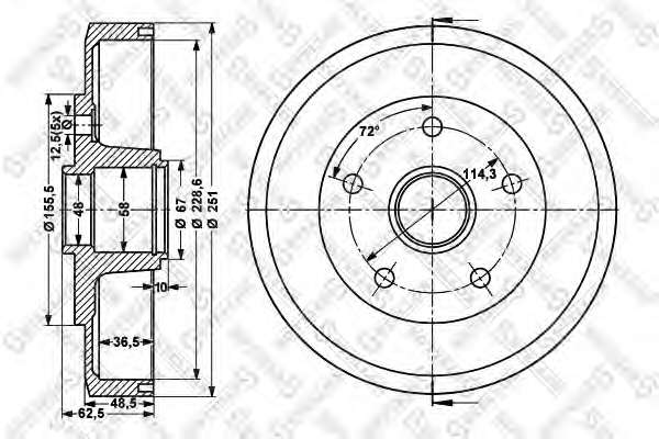 Тормозной барабан
