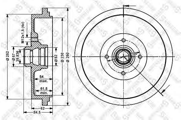 Тормозной барабан