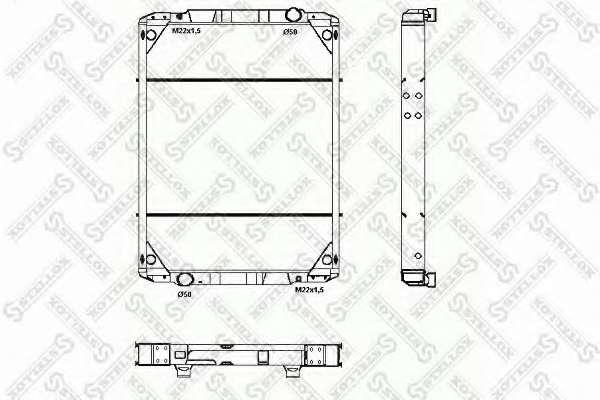 Радиатор, охлаждение двигателя