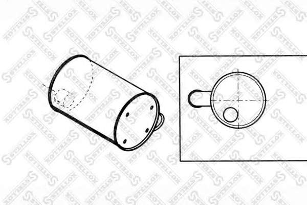 Средний / конечный глушитель ОГ