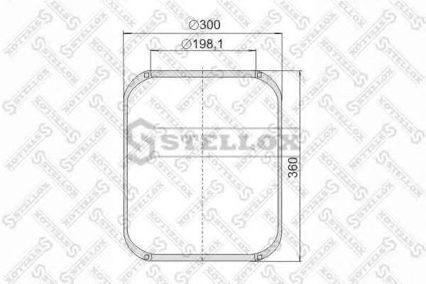 Кожух пневматической рессоры