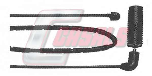 Сигнализатор, износ тормозных колодок