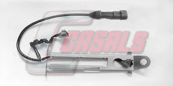 Сигнализатор, износ тормозных колодок