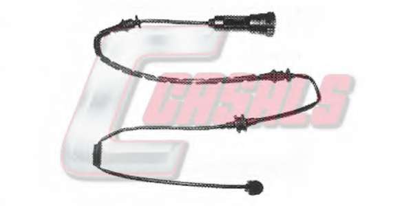 Сигнализатор, износ тормозных колодок