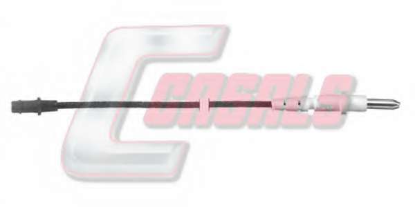 Сигнализатор, износ тормозных колодок