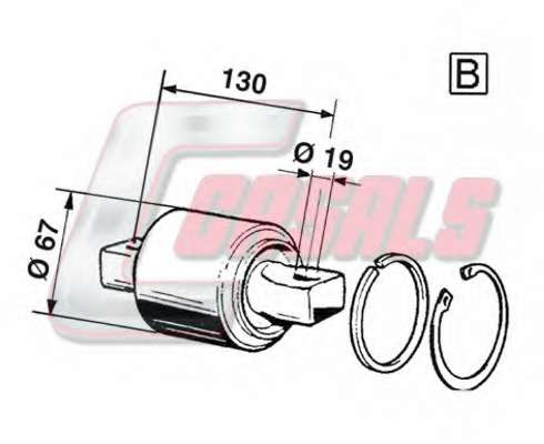 Ремкомплект, направляющяя стойка
