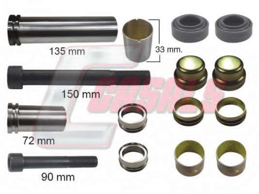 Ремкомплект, тормозной суппорт