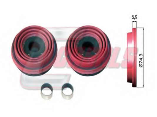 Ремкомплект, тормозной суппорт