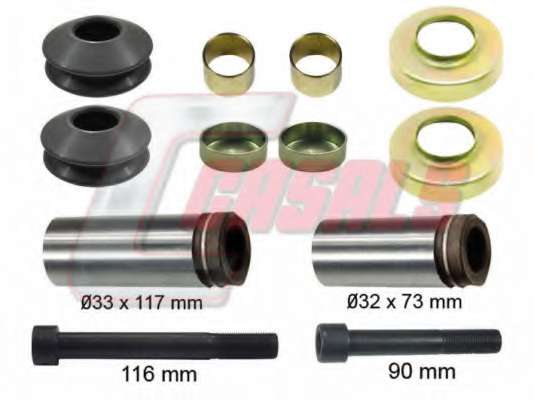 Ремкомплект, тормозной суппорт