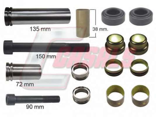 Ремкомплект, тормозной суппорт