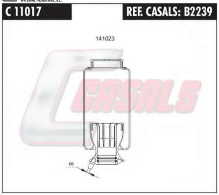 Баллон пневматической рессоры, крепление кабины