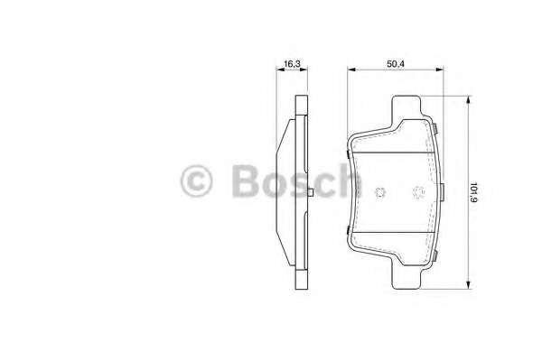 Колодки гальмівні (задні) Ford Mondeo III 00-09/Jaguar X-Type 01-09