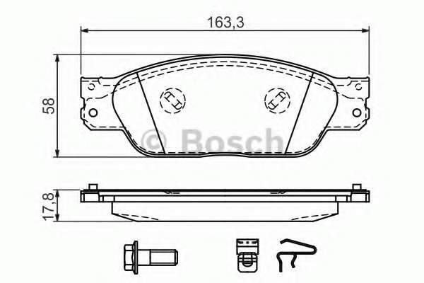 Гальмівні колодки, дискові
