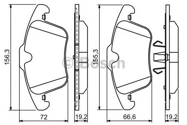 Колодки тормозные (передние) Jaguar XF/XJ/XK 99- (Ate)