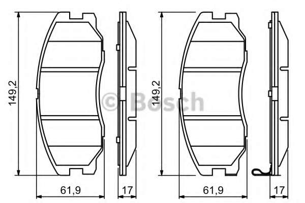 Колодки гальмівні (передні) Chevrolet Captiva/Opel Antara 2.0-3.2 CDTI 06-