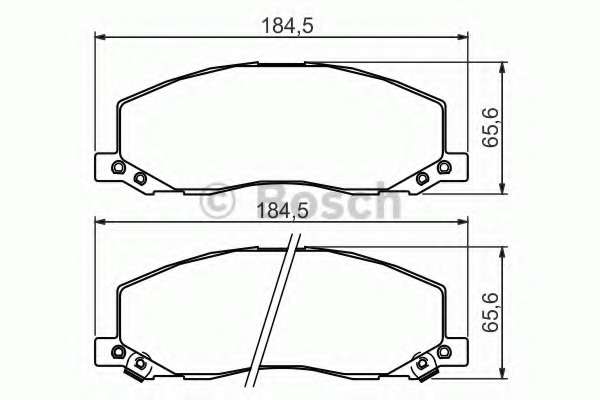 Колодки гальмівні (передні) Opel Insignia A 08-17 (TRW)