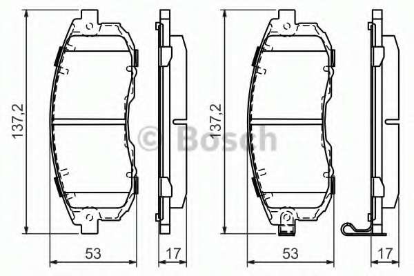 Колодки гальмівні (передні) Nissan Juke/ Pulsar/ Tiida 07- (Sumitomo)