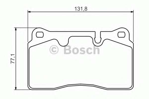 Колодки гальмівні (передні) Land Rover Range Rover III 05-12
