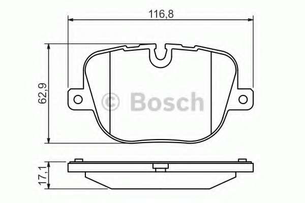Колодки гальмівні (задні) Land Rover Range Rover III/IV/Sport I/II 09-