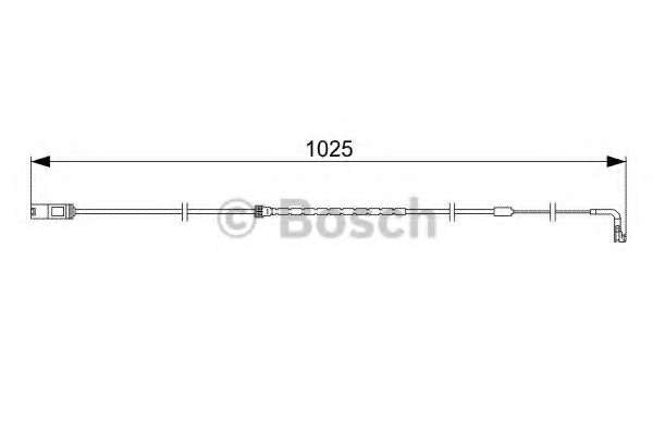 Датчик зносу гальмівних колодок (задніх) BMW X5 (E70)/X6 (E71/E72) 3.0/3.0D 07-