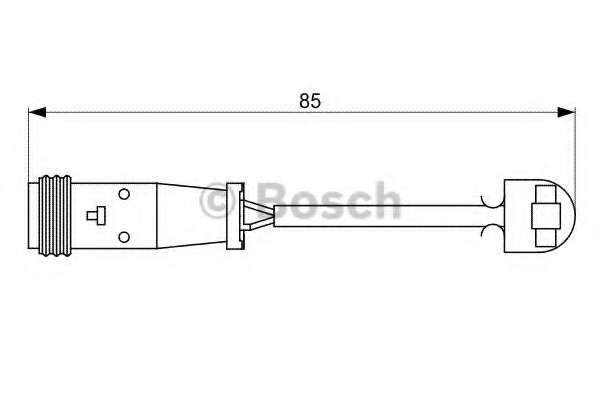 Датчик зносу гальмівних колодок (задніх) MB Sprinter/VW Crafter 06- (L=85mm)