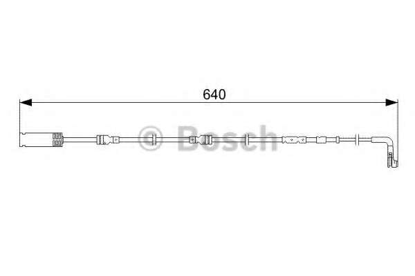 Датчик зносу гальмівних колодок (передніх) BMW 3 (E90) 04-11