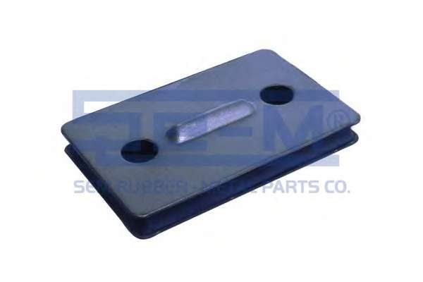 Буфер, рессорная пластина