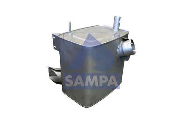 Средний / конечный глушитель ОГ