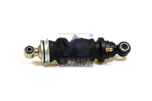 Гаситель, крепление кабины