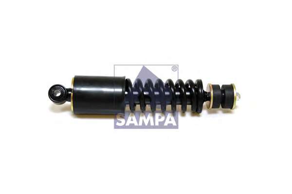 Гаситель, крепление кабины