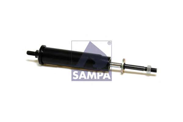 Гаситель, крепление кабины