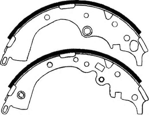 Комплект тормозных колодок