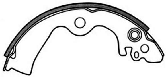 Комплект тормозных колодок