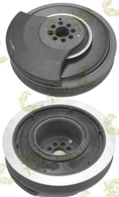 Ременный шкив, коленчатый вал